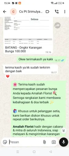 Testimonial Papan Bunga kadubungbang