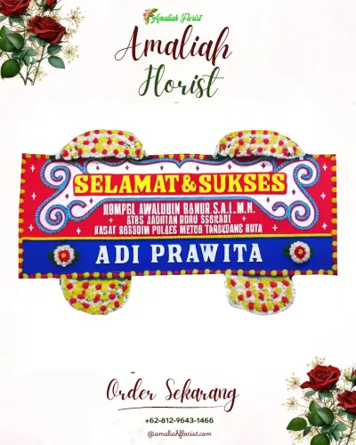 Karangan Bunga Ucapan Selamat kadubungbang